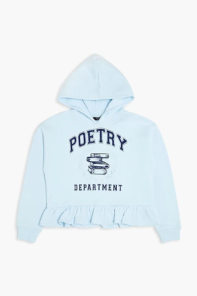 Girls Poetry Graphic Hoodie (Kids)