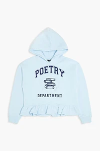 Girls Poetry Graphic Hoodie (Kids)