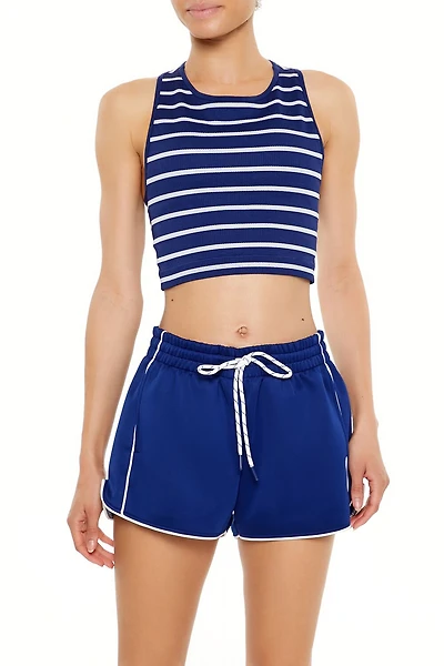 Active Seamless Striped Tank Top