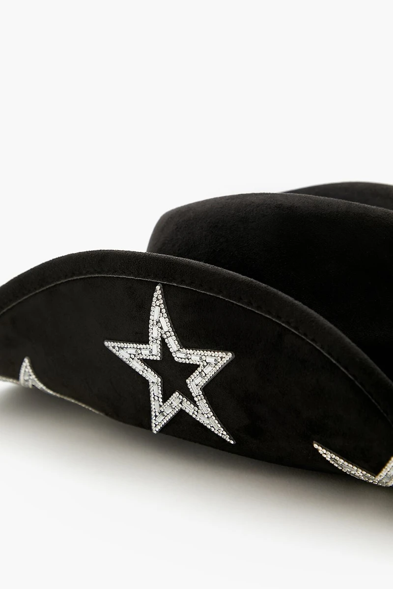 Rhinestone Star Cowboy Hat