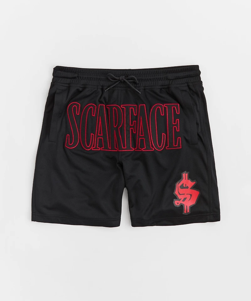 Scarface Mesh Short - Black