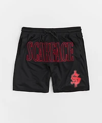 Scarface Mesh Short - Black