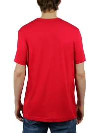 Short Sleeves Graphic Crew Neck