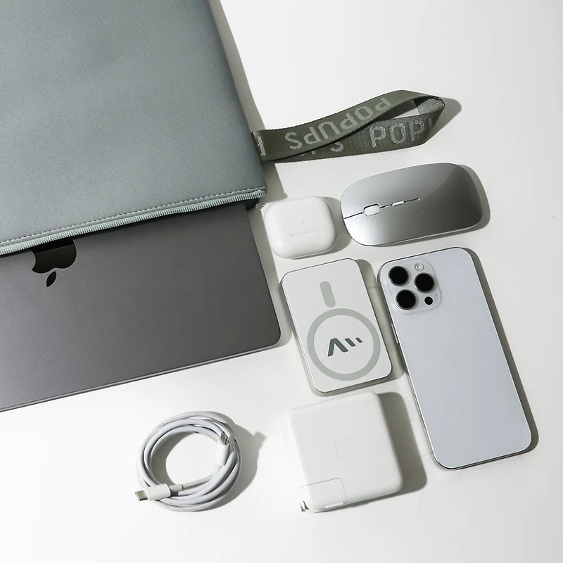 LAPTOP SLEEVE STONE GREY