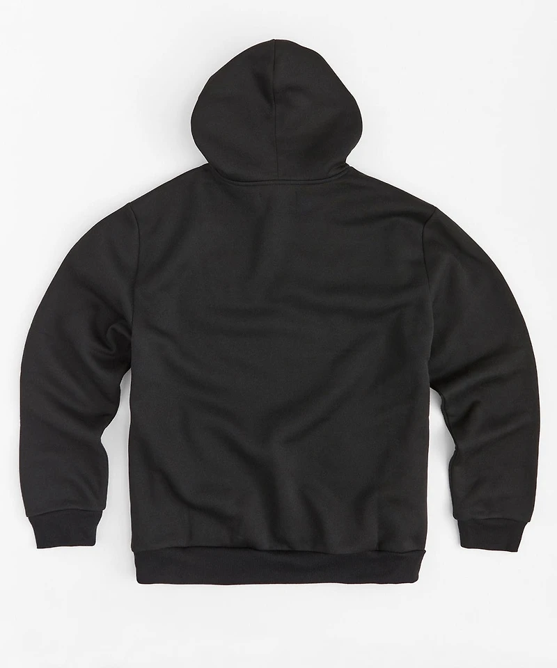Defy the System Embroidered Hoodie - Black