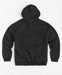 Defy the System Embroidered Hoodie - Black