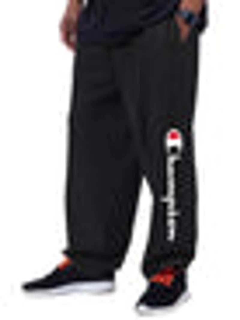 Champion Big And Tall Men's 100% Cotton Jersey Sweatpants