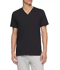 Cotton Classics Short Sleeve V-Neck Classic Fit 3 Pack Tee