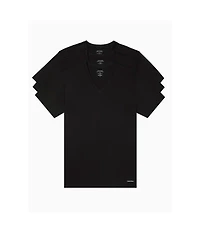 Cotton Classics Short Sleeve V-Neck Classic Fit 3 Pack Tee
