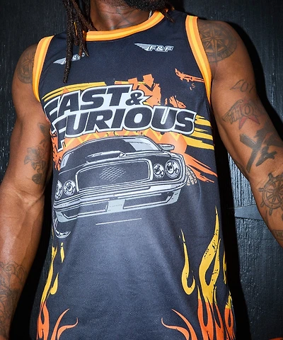 Fast & Furious Basketball Jersey - Black