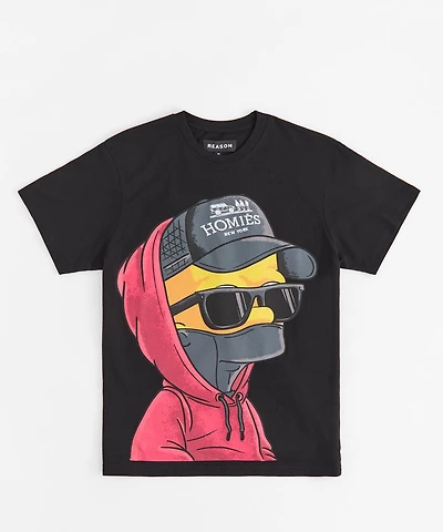 Bart Homies Embroidered Short Sleeve Tee