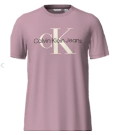 Short Sleeves Monogram Crew