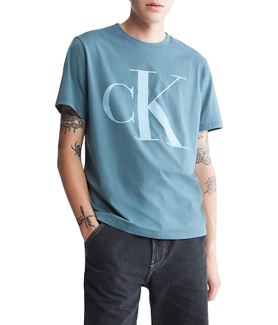 Short Sleeves Relaxed Monogram Tee