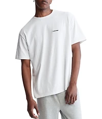 Modern Cotton Short Sleeve Crew Neck Tee Brilliant White