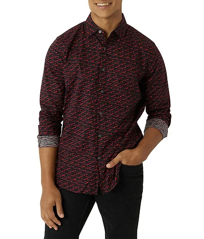 Burnett Long Sleeve Woven Shirt