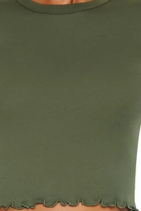 Lettuce-Edge Baby Tee