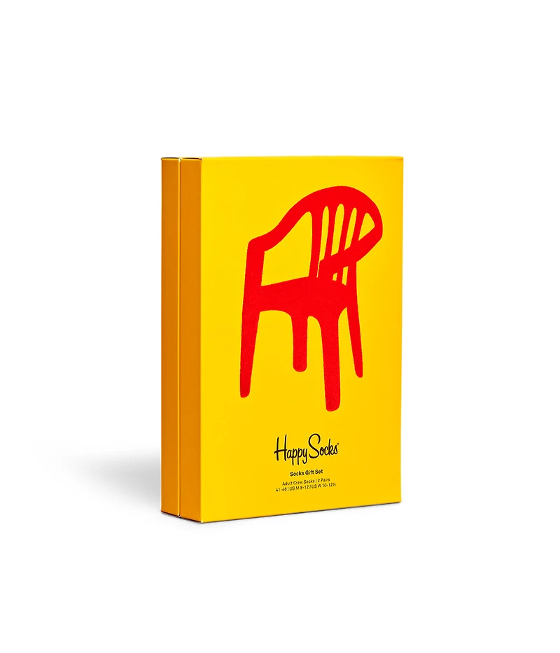 2-Pack Have A Seat Socks Gift Set Multi