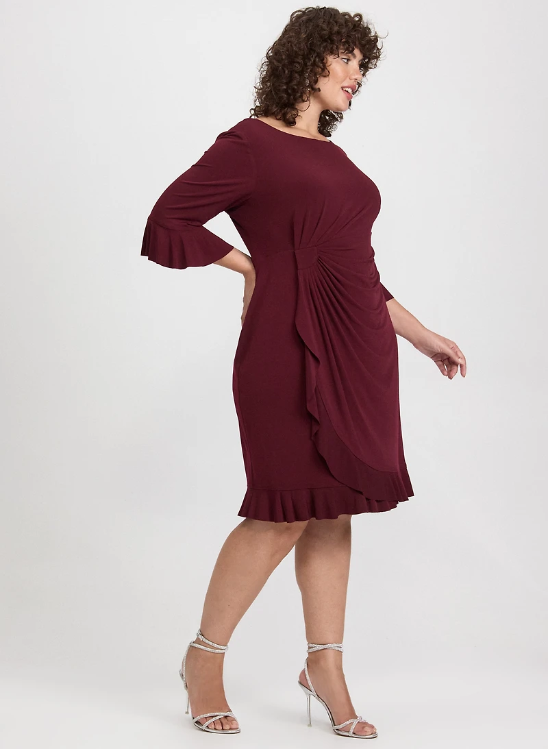 Ruffled Hem Dress