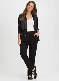 Pull-On Bootcut Pants