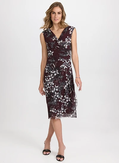 Robe à motif floral