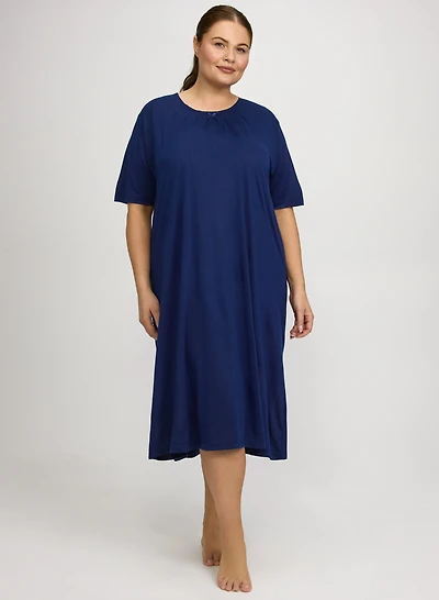 Robe de nuit en jersey