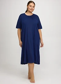 Robe de nuit en jersey