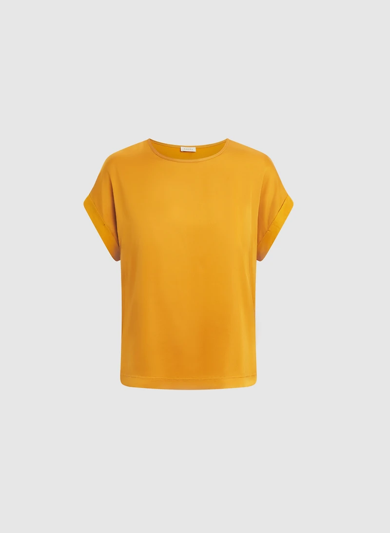 Satin Front Top
