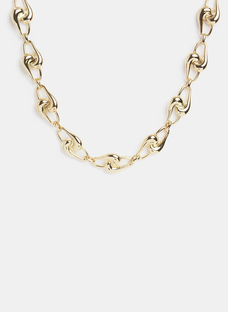 Irregular Chain Link Necklace