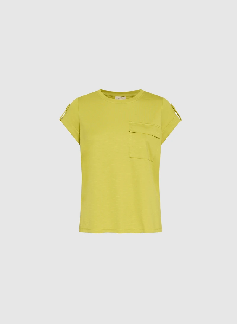 Cuffed Sleeve T-Shirt