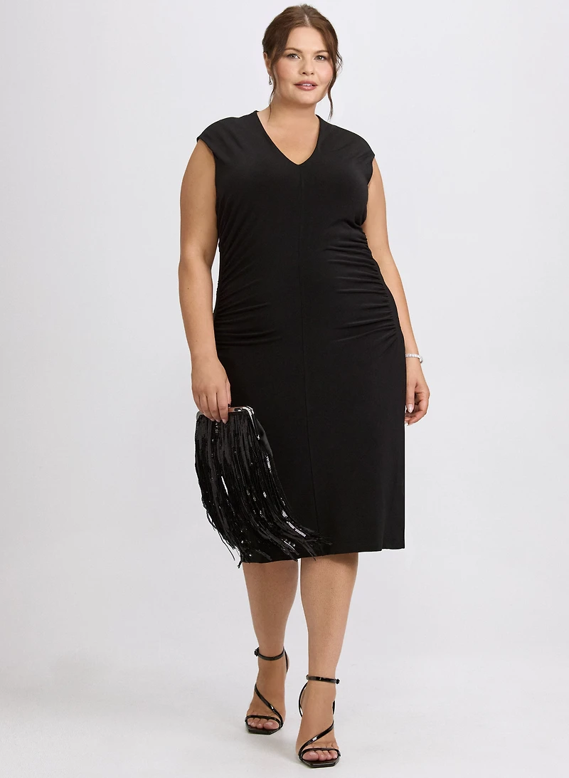 Ruched Jersey Dress