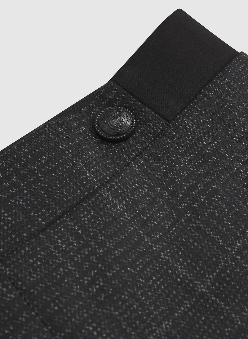 Pantalon Sofia étroit à motif carreauté