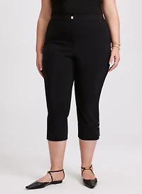 High-Rise Bengaline Capris