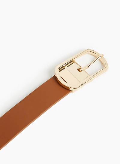 Ceinture à motif léopard