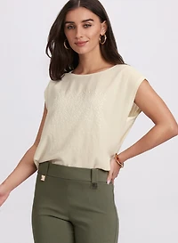 Haut à motif dégradé  et paillettes