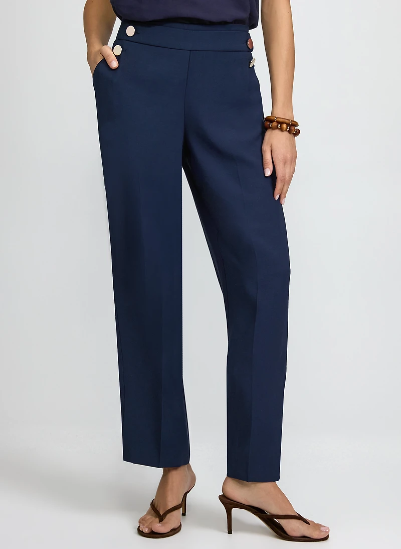 Straight-Leg Pants