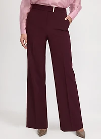 Pantalon Olivia large à barre métallique