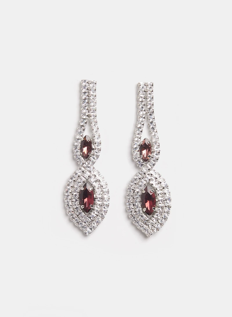 Teardrop Crystal Earrings
