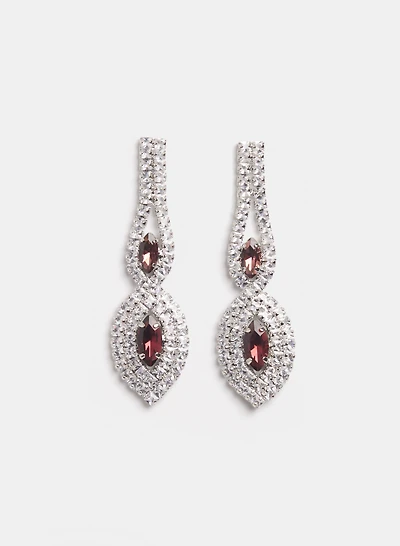 Teardrop Crystal Earrings