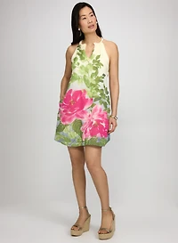 Floral A-Line Dress