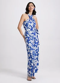 Floral Print Jumpsuit