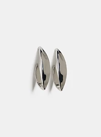 Hammered Hoop Earrings