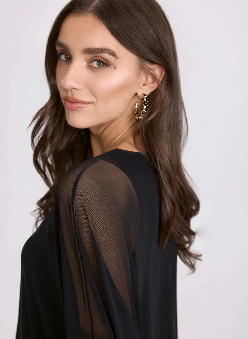 Poncho-Style Top