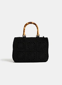 Sac à main à sangle en bambou