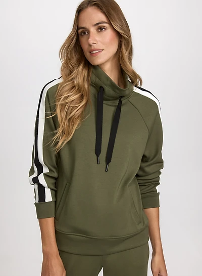 Cowl Neck Sweatshirt