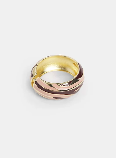Textured Bangle Bracelet