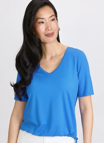 T-shirt à cordon de serrage