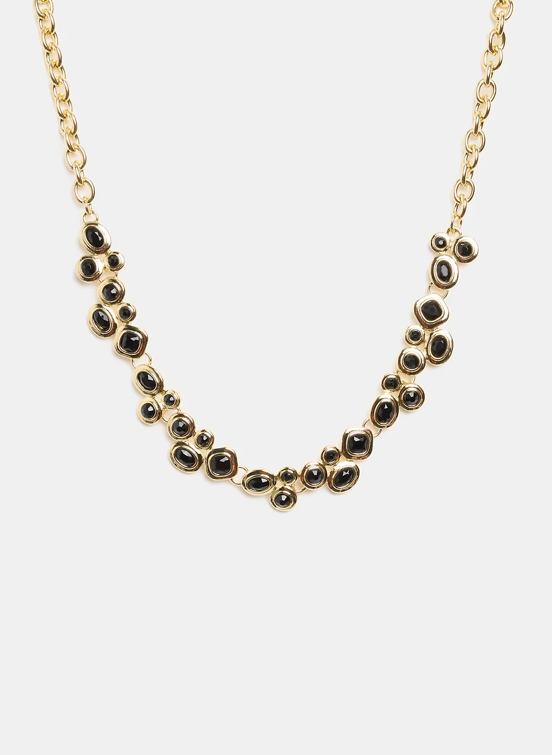 Mixed Stone Shape Necklace