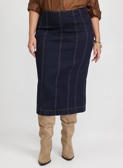 Joseph Ribkoff - Jupe crayon en denim