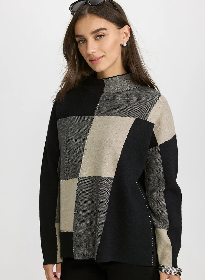 Colour Block Sweater