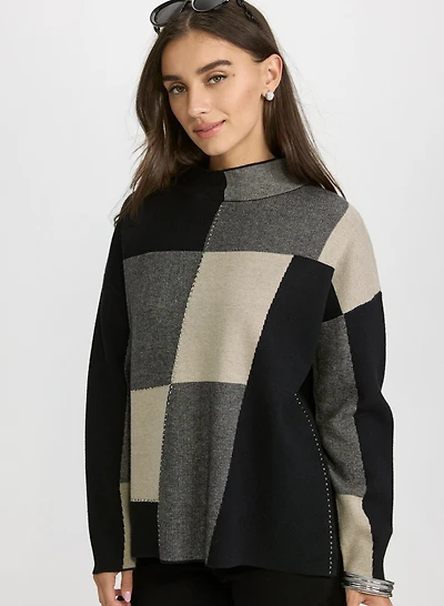 Colour Block Sweater